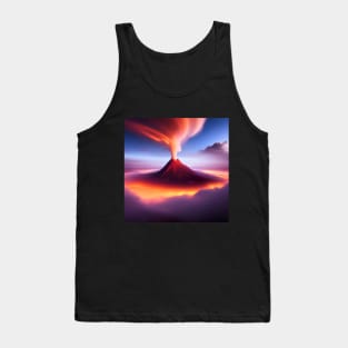 Energetic Volcano Tank Top